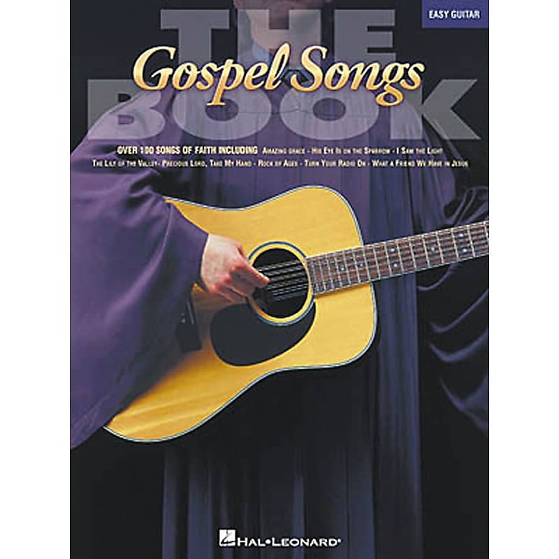 Hal Leonard The Gospel Songs Easy Guitar Songbook image 1
