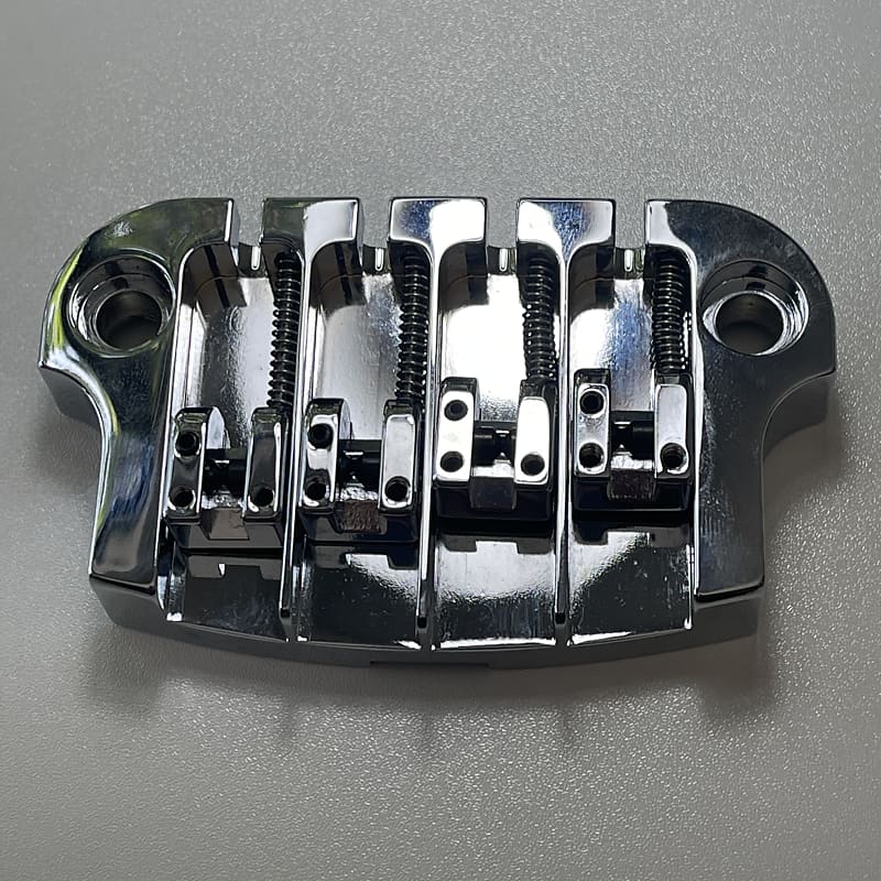 Hipshot Supertone Gibson 3-point Bass Bridge Black 2 Hipshot