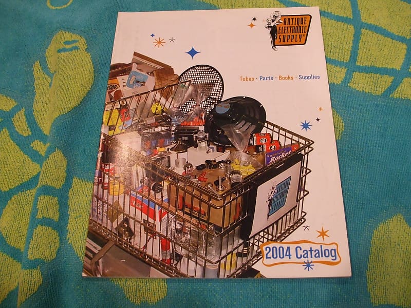 ANTIQUE ELECTRONIC SUPPLY 2004 catalog flyer tubes and more Reverb