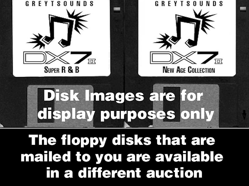 Yamaha DX7 II Synth Patches • 2 Bank Set • Digital Download Reverb