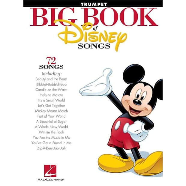 The Big Book Of Disney Songs Trumpet image 1
