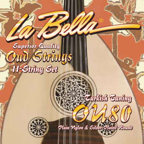 La Bella OU80 Oud String Set - Turkish Tuning