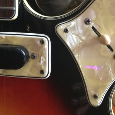 Greco Sticker on back of headstock says DragonWickv 1960's  Fujigen factory which later became Fende image 6