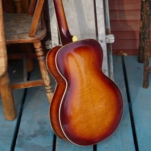 1941 Kay-made Silvertone Crest Archtop Guitar image 12