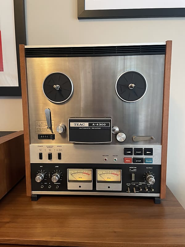 TEAC A-4300 Reel To Reel Recorder/Player