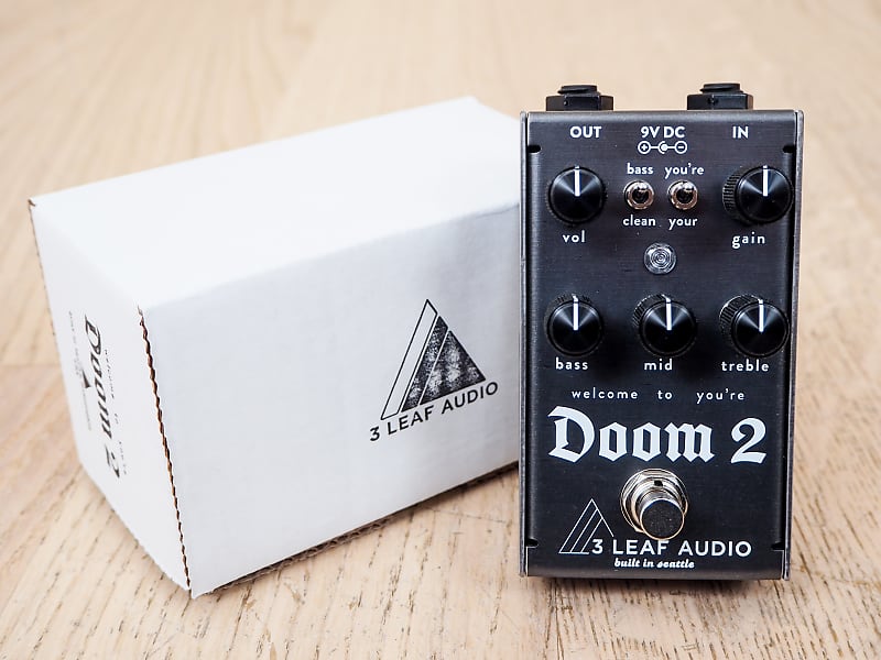 3Leaf Audio DOOM 2 Boutique Fuzz Effects Pedal