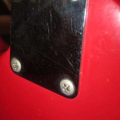 1964 Fender Duo Sonic II Red w/ Vintage Hardshell Case image 7