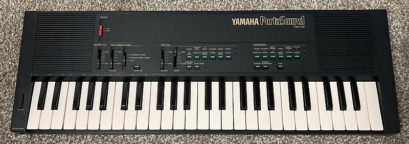 Yamaha PSS-450 PortaSound Keyboard Synthesizer Retro Vintage Synth,  Synthesiser 1980's - BOXED