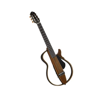 Yamaha SLG200N 6-Nylon String Portable Silent Guitar (Right-Handed, Natural) image 2