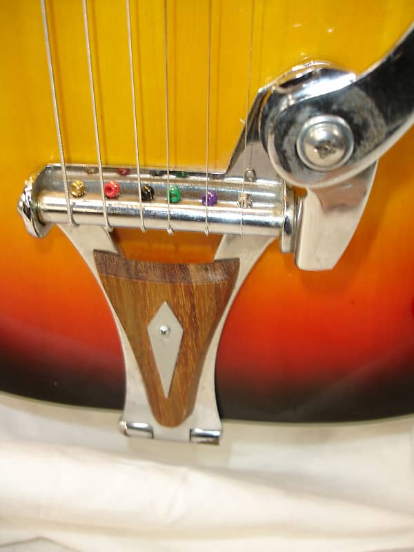 1970's Univox Coily U1825 Semi-Hollow Electric Guitar 1970's Univox Coily U1825 Semi-Hollow Electric Guitar