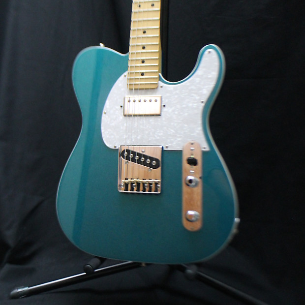G&L USA ASAT Classic Bluesboy MP Emerald Blue Metallic w