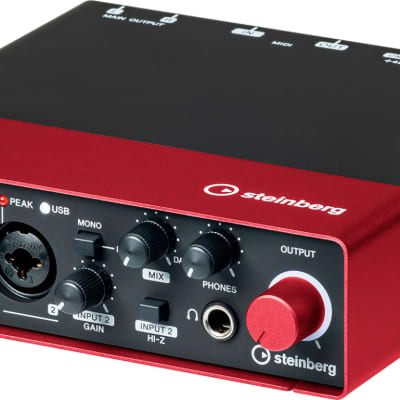 Steinberg UR22C RD 2IN/2OUT USB3.0 Type C Audio Interface, Fire