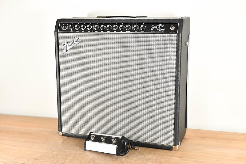 Fender Super Amp 2-Channel 60W 4x10" Guitar Combo Amplifier CG002MH image 1
