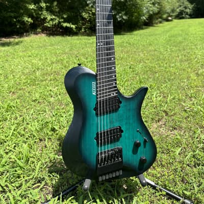 Kiesel Zeus ZM8 , 8 string guitar , Great specs , exotic wood neck | Reverb