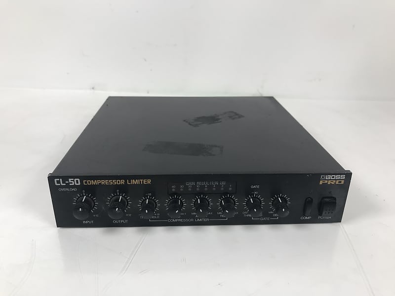 Boss CL50 Compressor Limiter Half Rack Guitar Effects Reverb