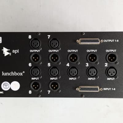 API 500-6B HC Lunchbox 6-Slot Powered 500 Series Frame 2011 - Present - Black imagen 3