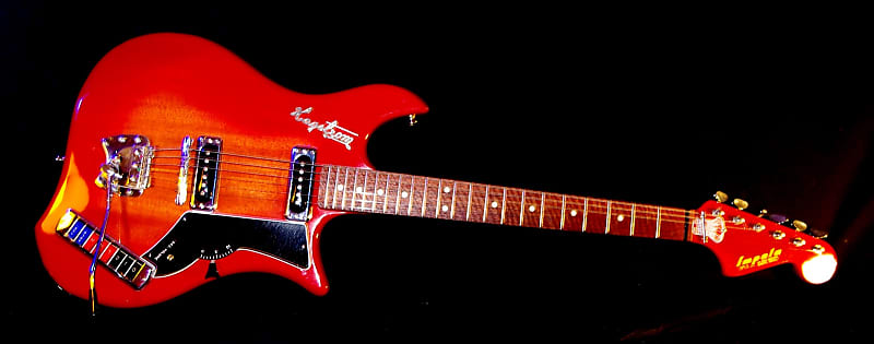 Hagstrom Impala 1965 Red Sunburst. VINTAGE. Stylish Guitar
