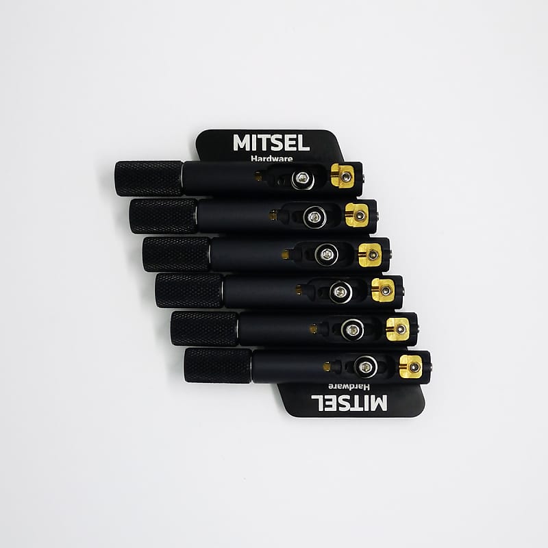 6string multiscale headless guitar bridge tuners by MITSEL Reverb