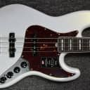 Fender American Ultra Jazz Bass,  Arctic Pearl with Rosewood Board *Factory Cosmetic Flaws = Save $