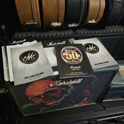 Marshall Custom Shop Tattoo JVM1H 1W Head w/ C110 Cabinet, Antony Flemming image 6