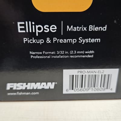 FISHMAN Ellipse Matrix Blend 2.3mmピックアップ - アコースティック