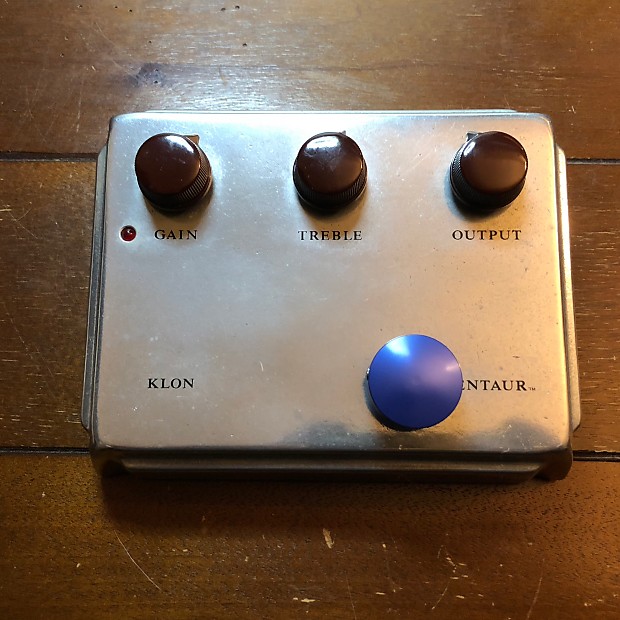 KLON PROFESSINAL OVERDRIVE Centaur Silver Excellent with Box