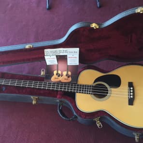 Martin B40 Acoustic Electric Bass 1989 Spruce/Rosewood image 7