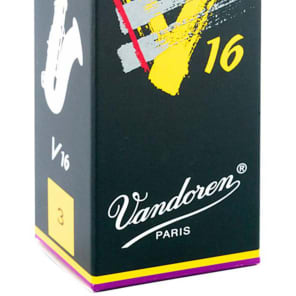 Vandoren SR723 V16 Series Tenor Saxophone Reeds - Strength 3 (Box of 5)