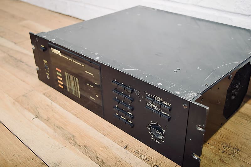 Yamaha REV 1 flagship studio reverb effects rack unitrare Reverb UK