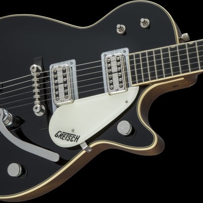 Gretsch G6128T-59 Vintage Select ’59 Duo Jet with Bigsby TV Jones Black image 5