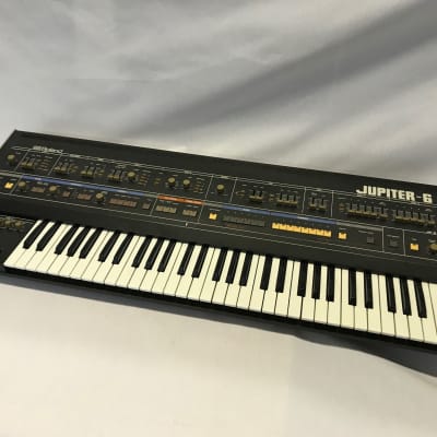 Roland Jupiter 6 Synthesizer with Europa Mod Serviced and Recaped
