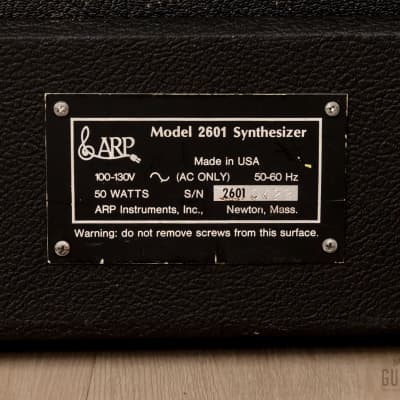 1975 ARP 2600 model 2601 V1.0 Vintage Analog Synthesizer w/ 3604-P Keyboard Controller, Serviced image 12