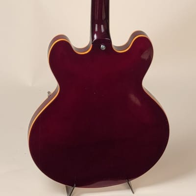 1959 Gibson EB-2 Sparkling Burgundy Family Owned. Original Hard Shell Case image 5