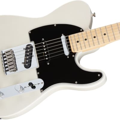 Fender Deluxe Nashville Telecaster Electric Guitar Maple Fingerboard, White Blonde w/ Deluxe Gigbag image 1