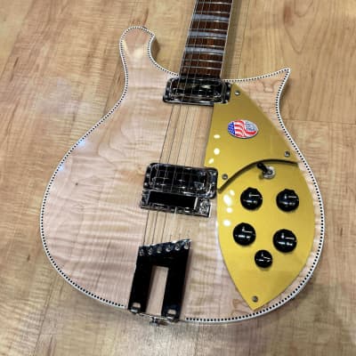 Rickenbacker 660 6-String Electric Guitar MapleGlo for sale