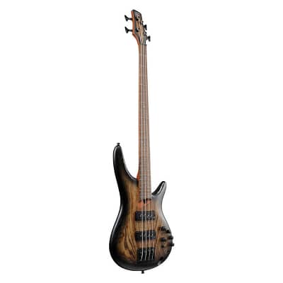 Ibanez SR Standard SR600E-AST Bass Guitar, Antique Brown Stained Burst image 4