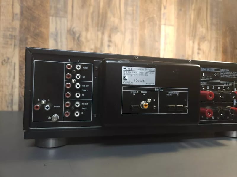 Sony TAF303ESD Vintage Integrated Stereo Amplifier Tested Reverb