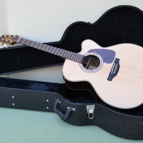 Takamine P5JC Pro Series 5 Jumbo Cutaway Acoustic Electric Guitar with OHSC- Made In Japan image 1
