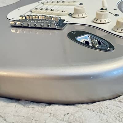 2018 Fender American Deluxe Stratocaster Blizzard Pearl w/Professional neck and CS Fat '50's pickups image 17