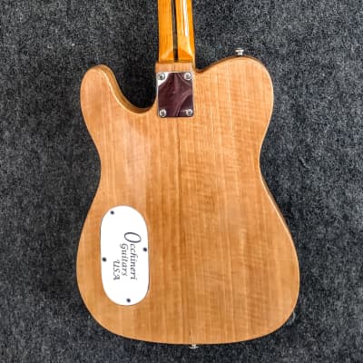 T-Style Elm Burl Custom Occhineri Guitars 2024 - Nitro lacquer finish image 3