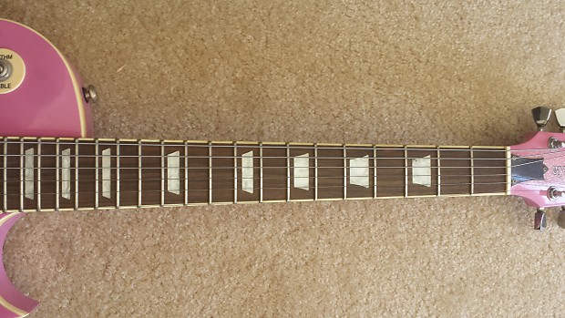 メンテ済 Gypsy Rose Les Paul TYPE 姫系ギター SX GE Rose 2K PKB (Pink)