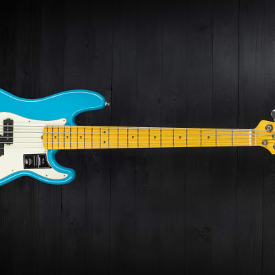 Fender American Professional II Precision Bass V MN - Miami Blue image 16