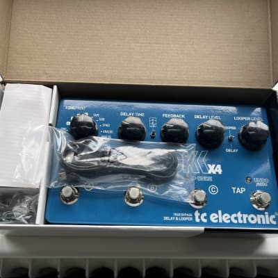TC Electronic Flashback X4 Delay & Looper 2011 - 2019 - Blue for sale