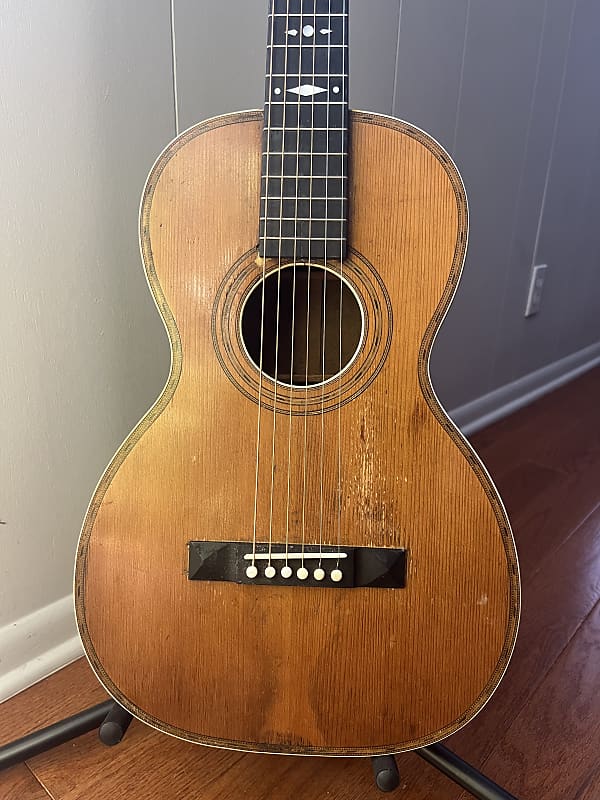 Washburn R314KK Spruce/Trembesi Parlor Guitar Natural | Reverb