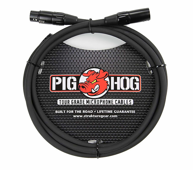 Pig Hog - PHM6 - High Performance 8mm XLR Microphone Cable - 6 ft. image 1