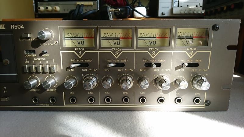 Aria Studiotrack IIII R 504 Four Track Cassette Tape Recorder