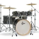 Gretsch Catalina Maple 6 pc drum set w/ 8″ Tom Black Stardust (22/8/10/12/14/16/14SN) 286443 647139514611