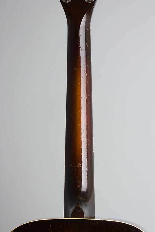 Oahu Jumbo Flat Top Acoustic Guitar, c. 1937, original black Oahu Jumbo Flat Top Acoustic Guitar, c. 1937, original black