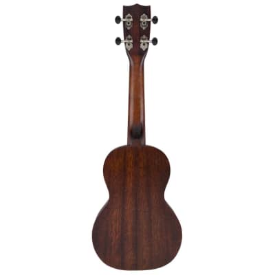 Gretsch G9110 Concert Standard 4-String Right-Handed Ukulele with Mahogany Body and Ovangkol Fingerboard (Vintage Mahogany Stain) image 2