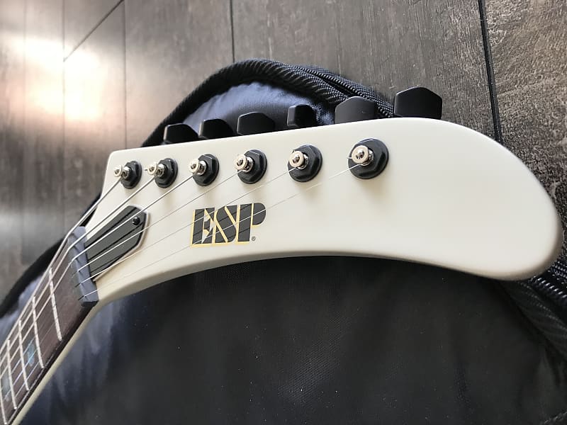 Esp Explorer Edwards EX 75M Japan , Refinished & Customized Hetfield Era  Gibson Lawsuit